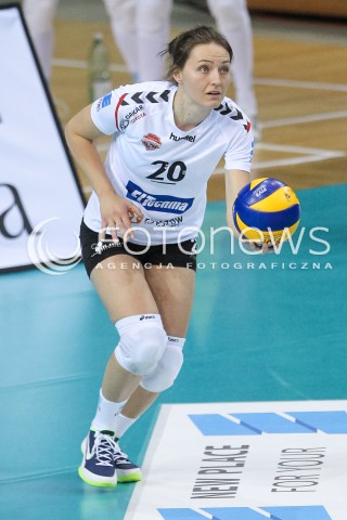  29.10.2017 RZESZOW <br />SIATKOWKA LIGA SIATKOWKI KOBIET LSK 2017/2018 WOMEN VOLLEYBALL POLAND POLISH LEAGUE <br />MECZ DEVELOPRES SKYRES RZESZOW - BKS PROFI CREDIT BIELSKO BIALA <br />N/Z JELENA BLAGOJEVIC SYLWETKA <br /> 