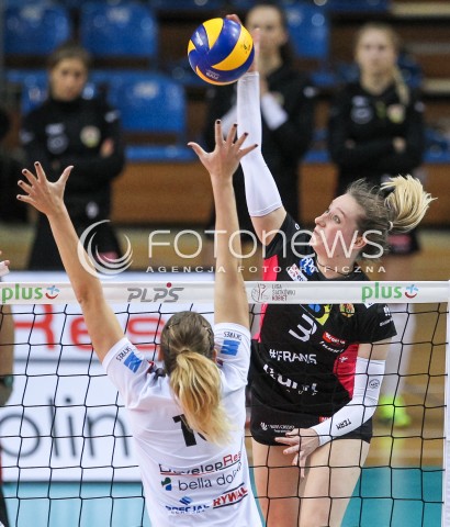  29.10.2017 RZESZOW <br />SIATKOWKA LIGA SIATKOWKI KOBIET LSK 2017/2018 WOMEN VOLLEYBALL POLAND POLISH LEAGUE <br />MECZ DEVELOPRES SKYRES RZESZOW - BKS PROFI CREDIT BIELSKO BIALA <br />N/Z OLIVIA ROZANSKI <br /> 