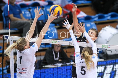  29.10.2017 RZESZOW <br />SIATKOWKA LIGA SIATKOWKI KOBIET LSK 2017/2018 WOMEN VOLLEYBALL POLAND POLISH LEAGUE <br />MECZ DEVELOPRES SKYRES RZESZOW - BKS PROFI CREDIT BIELSKO BIALA <br />N/Z KATARZYNA KONIECZNA <br /> 