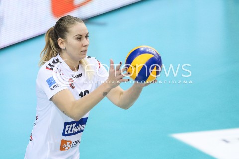 29.10.2017 RZESZOW <br />SIATKOWKA LIGA SIATKOWKI KOBIET LSK 2017/2018 WOMEN VOLLEYBALL POLAND POLISH LEAGUE <br />MECZ DEVELOPRES SKYRES RZESZOW - BKS PROFI CREDIT BIELSKO BIALA <br />N/Z ADELA HELIC SYLWETKA <br /> 