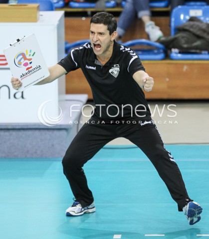  29.10.2017 RZESZOW <br />SIATKOWKA LIGA SIATKOWKI KOBIET LSK 2017/2018 WOMEN VOLLEYBALL POLAND POLISH LEAGUE <br />MECZ DEVELOPRES SKYRES RZESZOW - BKS PROFI CREDIT BIELSKO BIALA <br />N/Z LORENZO MICELLI - I TRENER ( HEAD COACH ) SYLWETKA RADOSC EMOCJE <br /> 