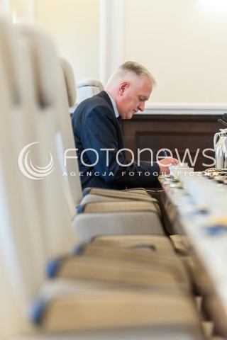  30.10.2017 WARSZAWA<br />POSIEDZENIE RADY MINISTROW<br />N/Z JAROSLAW GOWIN<br /> 