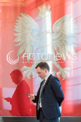  30.10.2017 WARSZAWA<br />POSIEDZENIE RADY MINISTROW<br />N/Z ZBIGNIEW ZIOBRO<br /> 