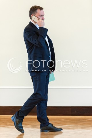  30.10.2017 WARSZAWA<br />POSIEDZENIE RADY MINISTROW<br />N/Z ZBIGNIEW ZIOBRO<br /> 