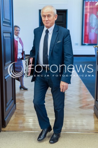  30.10.2017 WARSZAWA<br />POSIEDZENIE RADY MINISTROW<br />N/Z KRZYSZTOF TCHORZEWSKI<br /> 