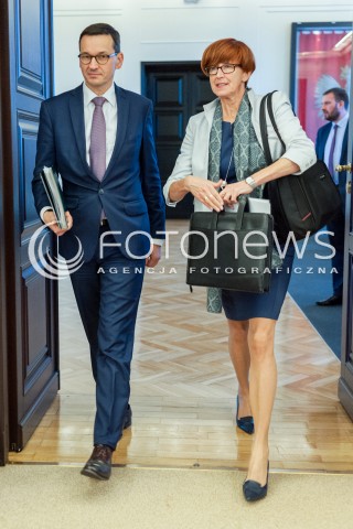  30.10.2017 WARSZAWA<br />POSIEDZENIE RADY MINISTROW<br />N/Z MATEUSZ MORAWIECKI ELZBIETA RAFALSKA<br /> 