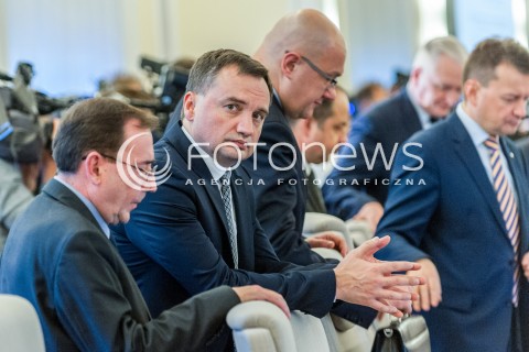  30.10.2017 WARSZAWA<br />POSIEDZENIE RADY MINISTROW<br />N/Z ZBIGNIEW ZIOBRO<br /> 