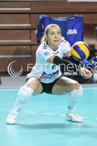  03.11.2017 OSTROWIEC SWIETOKRZYSKI <br />SIATKOWKA LIGA SIATKOWKI KOBIET LSK 2017/2018 WOMEN VOLLEYBALL POLAND POLISH LEAGUE <br />MECZ KSZO OSTROWIEC SWIETOKRZYSKI - DEVELOPRES SKYRES RZESZOW <br />N/Z POLA NOWAKOWSKA SYLWETKA <br /> 