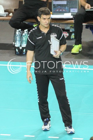  03.11.2017 OSTROWIEC SWIETOKRZYSKI <br />SIATKOWKA LIGA SIATKOWKI KOBIET LSK 2017/2018 WOMEN VOLLEYBALL POLAND POLISH LEAGUE <br />MECZ KSZO OSTROWIEC SWIETOKRZYSKI - DEVELOPRES SKYRES RZESZOW <br />N/Z LORENZO MICELLI - I TRENER ( HEAD COACH ) SYLWETKA <br /> 