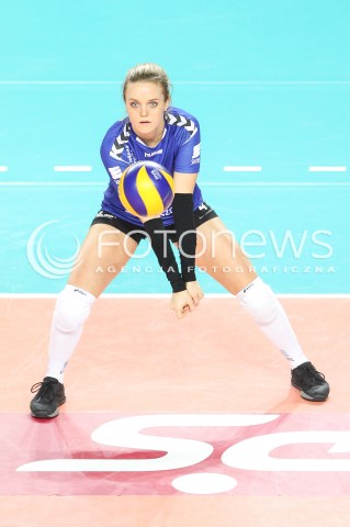  03.11.2017 OSTROWIEC SWIETOKRZYSKI <br />SIATKOWKA LIGA SIATKOWKI KOBIET LSK 2017/2018 WOMEN VOLLEYBALL POLAND POLISH LEAGUE <br />MECZ KSZO OSTROWIEC SWIETOKRZYSKI - DEVELOPRES SKYRES RZESZOW <br />N/Z NATALIA GAJEWSKA SYLWETKA <br /> 