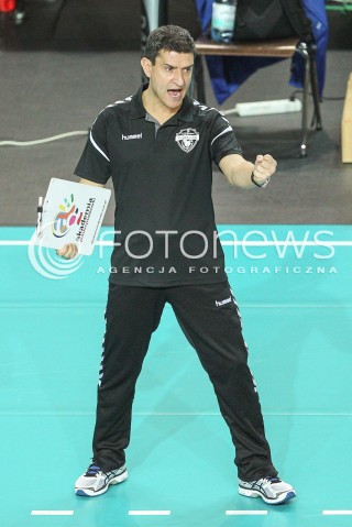  03.11.2017 OSTROWIEC SWIETOKRZYSKI <br />SIATKOWKA LIGA SIATKOWKI KOBIET LSK 2017/2018 WOMEN VOLLEYBALL POLAND POLISH LEAGUE <br />MECZ KSZO OSTROWIEC SWIETOKRZYSKI - DEVELOPRES SKYRES RZESZOW <br />N/Z LORENZO MICELLI - I TRENER ( HEAD COACH ) RADOSC EMOCJE SYLWETKA <br /> 