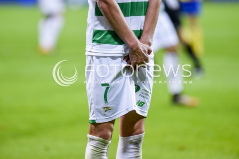  03.11.2017 GDYNIA <br />PILKA NOZNA - EKSTRAKLASA SEZON 2017/2018<br />MECZ ARKA GDYNIA - LECHIA GDANSK<br />N/Z MILOS KRASIC KROCZE RZUT WOLNY<br /> 