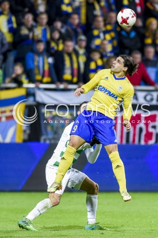  03.11.2017 GDYNIA <br />PILKA NOZNA - EKSTRAKLASA SEZON 2017/2018<br />MECZ ARKA GDYNIA - LECHIA GDANSK<br />N/Z RUBEN JURADO<br /> 