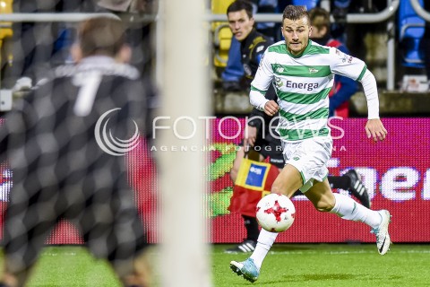  03.11.2017 GDYNIA <br />PILKA NOZNA - EKSTRAKLASA SEZON 2017/2018<br />MECZ ARKA GDYNIA - LECHIA GDANSK<br />N/Z MATO MILOS<br /> 