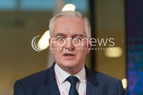  04.11.2017 WARSZAWA<br />KONWENCJA ZALOZYCIELSKA PARTII POROZUMIENIE<br />N/Z JAROSLAW GOWIN<br /> 