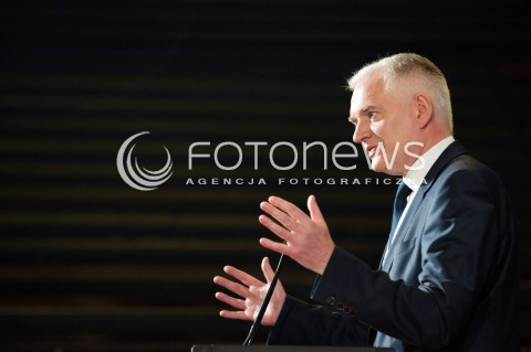  04.11.2017 WARSZAWA<br />KONWENCJA ZALOZYCIELSKA PARTII POROZUMIENIE<br />N/Z JAROSLAW GOWIN<br /> 