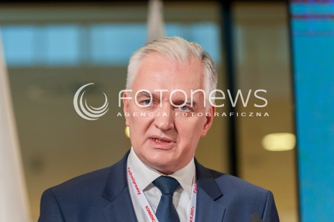  04.11.2017 WARSZAWA<br />KONWENCJA ZALOZYCIELSKA PARTII POROZUMIENIE<br />N/Z JAROSLAW GOWIN<br /> 