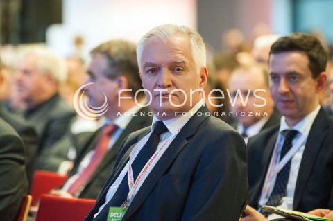  04.11.2017 WARSZAWA<br />KONWENCJA ZALOZYCIELSKA PARTII POROZUMIENIE<br />N/Z JAROSLAW GOWIN<br /> 