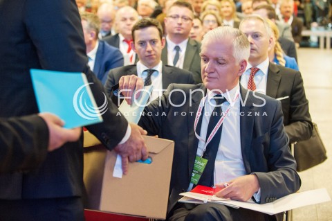  04.11.2017 WARSZAWA<br />KONWENCJA ZALOZYCIELSKA PARTII POROZUMIENIE<br />N/Z JAROSLAW GOWIN<br /> 