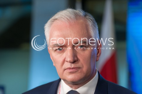  04.11.2017 WARSZAWA<br />KONWENCJA ZALOZYCIELSKA PARTII POROZUMIENIE<br />N/Z JAROSLAW GOWIN<br /> 