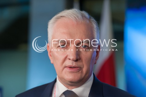  04.11.2017 WARSZAWA<br />KONWENCJA ZALOZYCIELSKA PARTII POROZUMIENIE<br />N/Z JAROSLAW GOWIN<br /> 