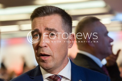  04.11.2017 WARSZAWA<br />KONWENCJA ZALOZYCIELSKA PARTII POROZUMIENIE<br />N/Z ZBIGNIEW GRYGLAS<br /> 