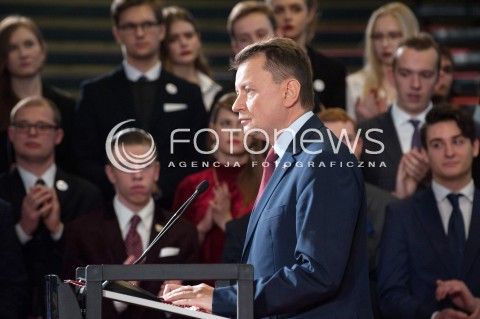  04.11.2017 WARSZAWA<br />KONWENCJA ZALOZYCIELSKA PARTII POROZUMIENIE<br />N/Z MARIUSZ BLASZCZAK<br /> 