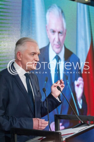  04.11.2017 WARSZAWA<br />KONWENCJA ZALOZYCIELSKA PARTII POROZUMIENIE<br />N/Z JAROSLAW GOWIN<br /> 