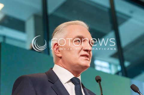  04.11.2017 WARSZAWA<br />KONWENCJA ZALOZYCIELSKA PARTII POROZUMIENIE<br />N/Z JAROSLAW GOWIN<br /> 