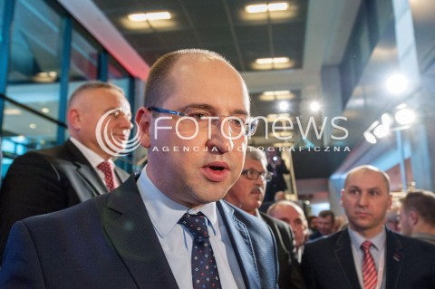  04.11.2017 WARSZAWA<br />KONWENCJA ZALOZYCIELSKA PARTII POROZUMIENIE<br />N/Z ADAM BIELAN<br /> 