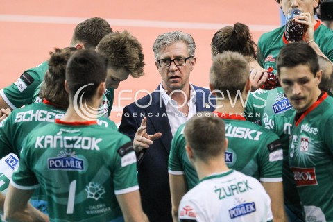  04.11.2017 RZESZOW<br />SIATKOWKA PLUSLIGA 2017/2018 MEN VOLLEYBALL POLAND POLISH PLUS LIGA LEAGUE SEASON 2017/2018<br />MECZ ASSECO RESOVIA RZESZOW - INDYKPOL AZS OLSZTYN <br />N/Z ROBERTO SANTILLI - I TRENER ( HEAD COACH ) <br /> 