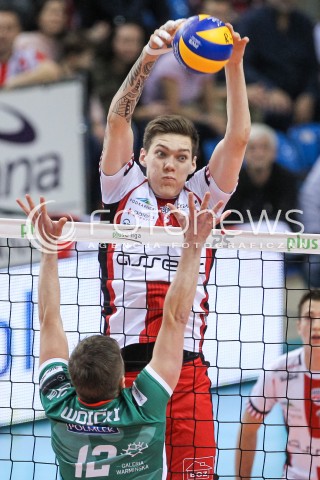  04.11.2017 RZESZOW<br />SIATKOWKA PLUSLIGA 2017/2018 MEN VOLLEYBALL POLAND POLISH PLUS LIGA LEAGUE SEASON 2017/2018<br />MECZ ASSECO RESOVIA RZESZOW - INDYKPOL AZS OLSZTYN <br />N/Z BARTLOMIEJ LEMANSKI <br /> 