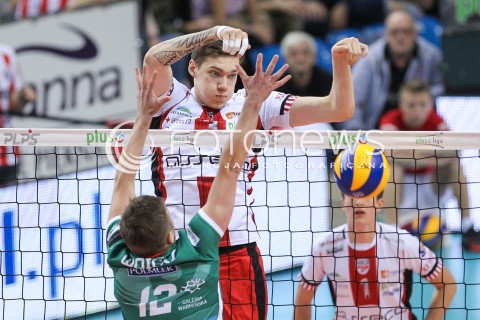  04.11.2017 RZESZOW<br />SIATKOWKA PLUSLIGA 2017/2018 MEN VOLLEYBALL POLAND POLISH PLUS LIGA LEAGUE SEASON 2017/2018<br />MECZ ASSECO RESOVIA RZESZOW - INDYKPOL AZS OLSZTYN <br />N/Z BARTLOMIEJ LEMANSKI <br /> 