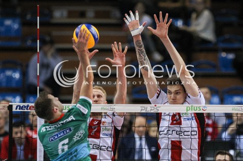  04.11.2017 RZESZOW<br />SIATKOWKA PLUSLIGA 2017/2018 MEN VOLLEYBALL POLAND POLISH PLUS LIGA LEAGUE SEASON 2017/2018<br />MECZ ASSECO RESOVIA RZESZOW - INDYKPOL AZS OLSZTYN <br />N/Z BARTLOMIEJ LEMANSKI JAKUB JAROSZ <br /> 
