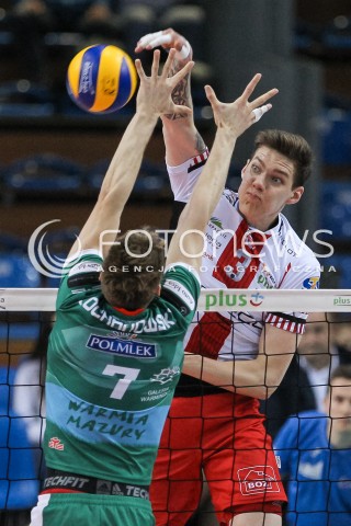  04.11.2017 RZESZOW<br />SIATKOWKA PLUSLIGA 2017/2018 MEN VOLLEYBALL POLAND POLISH PLUS LIGA LEAGUE SEASON 2017/2018<br />MECZ ASSECO RESOVIA RZESZOW - INDYKPOL AZS OLSZTYN <br />N/Z BARTLOMIEJ LEMANSKI <br /> 