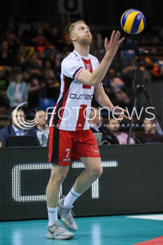  04.11.2017 RZESZOW<br />SIATKOWKA PLUSLIGA 2017/2018 MEN VOLLEYBALL POLAND POLISH PLUS LIGA LEAGUE SEASON 2017/2018<br />MECZ ASSECO RESOVIA RZESZOW - INDYKPOL AZS OLSZTYN <br />N/Z JAKUB JAROSZ SYLWETKA <br /> 