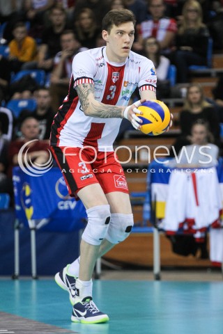  04.11.2017 RZESZOW<br />SIATKOWKA PLUSLIGA 2017/2018 MEN VOLLEYBALL POLAND POLISH PLUS LIGA LEAGUE SEASON 2017/2018<br />MECZ ASSECO RESOVIA RZESZOW - INDYKPOL AZS OLSZTYN <br />N/Z BARTLOMIEJ LEMANSKI SYLWETKA <br /> 