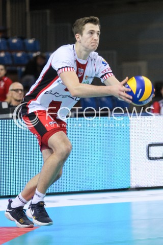  04.11.2017 RZESZOW<br />SIATKOWKA PLUSLIGA 2017/2018 MEN VOLLEYBALL POLAND POLISH PLUS LIGA LEAGUE SEASON 2017/2018<br />MECZ ASSECO RESOVIA RZESZOW - INDYKPOL AZS OLSZTYN <br />N/Z MICHAL KEDZIERSKI SYLWETKA <br /> 