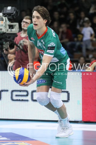  04.11.2017 RZESZOW<br />SIATKOWKA PLUSLIGA 2017/2018 MEN VOLLEYBALL POLAND POLISH PLUS LIGA LEAGUE SEASON 2017/2018<br />MECZ ASSECO RESOVIA RZESZOW - INDYKPOL AZS OLSZTYN <br />N/Z TOMAS ROUSSEAUX SYLWETKA <br /> 