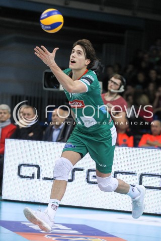 04.11.2017 RZESZOW<br />SIATKOWKA PLUSLIGA 2017/2018 MEN VOLLEYBALL POLAND POLISH PLUS LIGA LEAGUE SEASON 2017/2018<br />MECZ ASSECO RESOVIA RZESZOW - INDYKPOL AZS OLSZTYN <br />N/Z TOMAS ROUSSEAUX SYLWETKA <br /> 