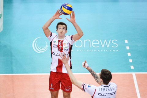  04.11.2017 RZESZOW<br />SIATKOWKA PLUSLIGA 2017/2018 MEN VOLLEYBALL POLAND POLISH PLUS LIGA LEAGUE SEASON 2017/2018<br />MECZ ASSECO RESOVIA RZESZOW - INDYKPOL AZS OLSZTYN <br />N/Z MICHAL KEDZIERSKI BARTLOMIEJ LEMANSKI <br /> 