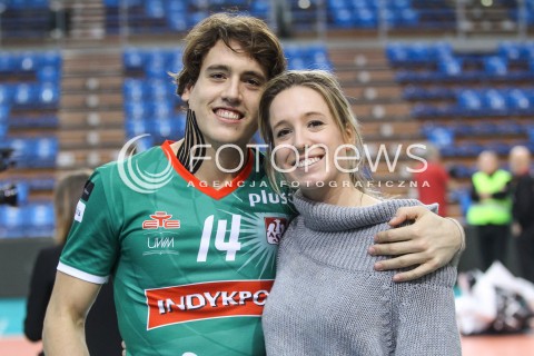  04.11.2017 RZESZOW<br />SIATKOWKA PLUSLIGA 2017/2018 MEN VOLLEYBALL POLAND POLISH PLUS LIGA LEAGUE SEASON 2017/2018<br />MECZ ASSECO RESOVIA RZESZOW - INDYKPOL AZS OLSZTYN <br />N/Z TOMAS THOAMAS ROUSSEAUX HELENE ROUSSEAUX RODZENSTWO <br /> 