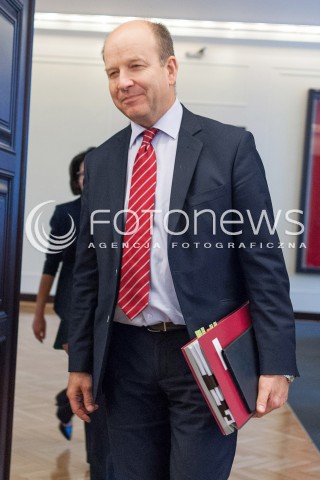  07.11.2017 WARSZAWA<br />POSIEDZENIE RADY MINISTROW<br />N/Z KONSTANTY RADZIWILL<br /> 