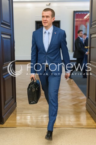  07.11.2017 WARSZAWA<br />POSIEDZENIE RADY MINISTROW<br />N/Z WITOLD BANKA<br /> 
