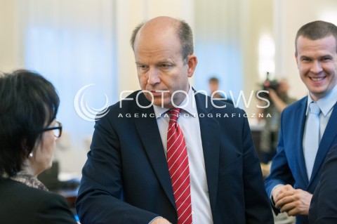  07.11.2017 WARSZAWA<br />POSIEDZENIE RADY MINISTROW<br />N/Z KONSTANTY RADZIWILL<br /> 