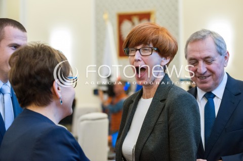  07.11.2017 WARSZAWA<br />POSIEDZENIE RADY MINISTROW<br />N/Z ELZBIETA RAFALSKA HENRYK KOWALCZYK<br /> 