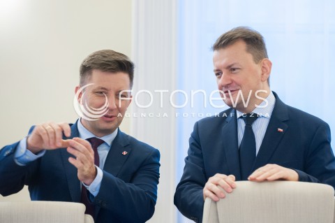  07.11.2017 WARSZAWA<br />POSIEDZENIE RADY MINISTROW<br />N/Z MARIUSZ BLASZCZAK MICHAL DWORCZYK<br /> 