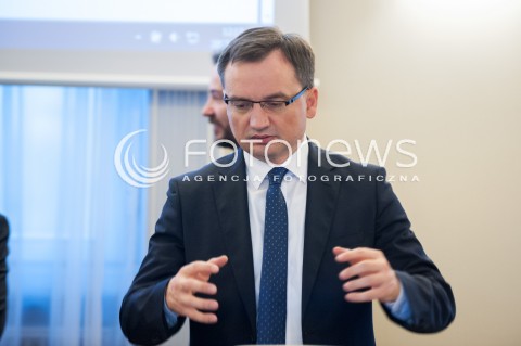 07.11.2017 WARSZAWA<br />POSIEDZENIE RADY MINISTROW<br />N/Z ZBIGNIEW ZIOBRO<br /> 