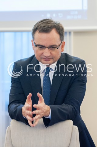  07.11.2017 WARSZAWA<br />POSIEDZENIE RADY MINISTROW<br />N/Z ZBIGNIEW ZIOBRO<br /> 