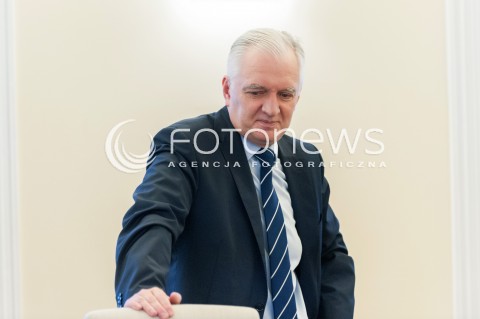  07.11.2017 WARSZAWA<br />POSIEDZENIE RADY MINISTROW<br />N/Z JAROSLAW GOWIN<br /> 